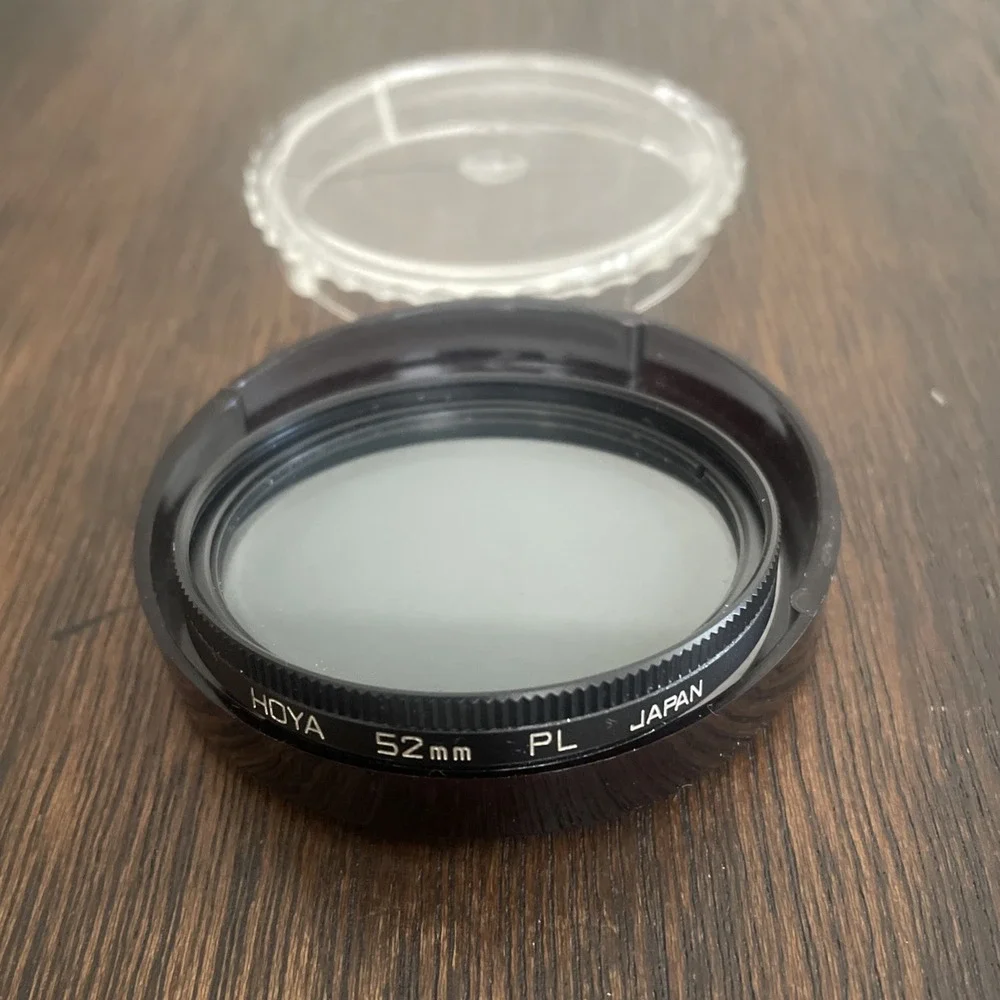 HOYA Filter PL 52mm Circular Polarising Camera Filter Lens - Made in Japan